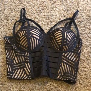 Lingeries styles crop top
